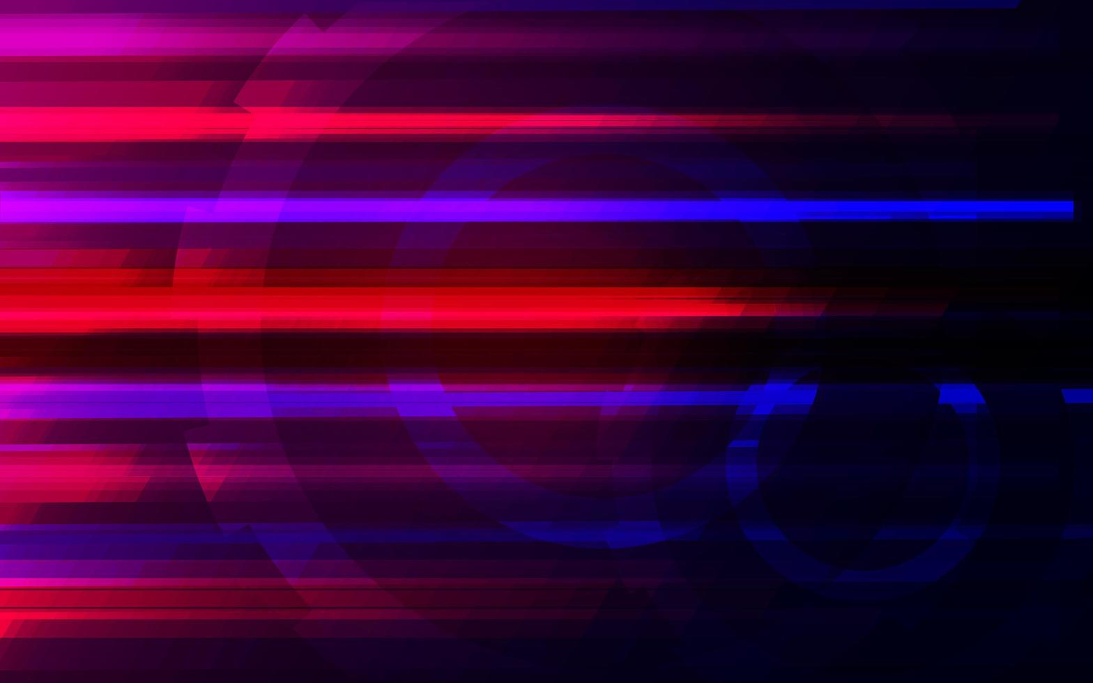 Abstract colorful glowing futuristic design vector