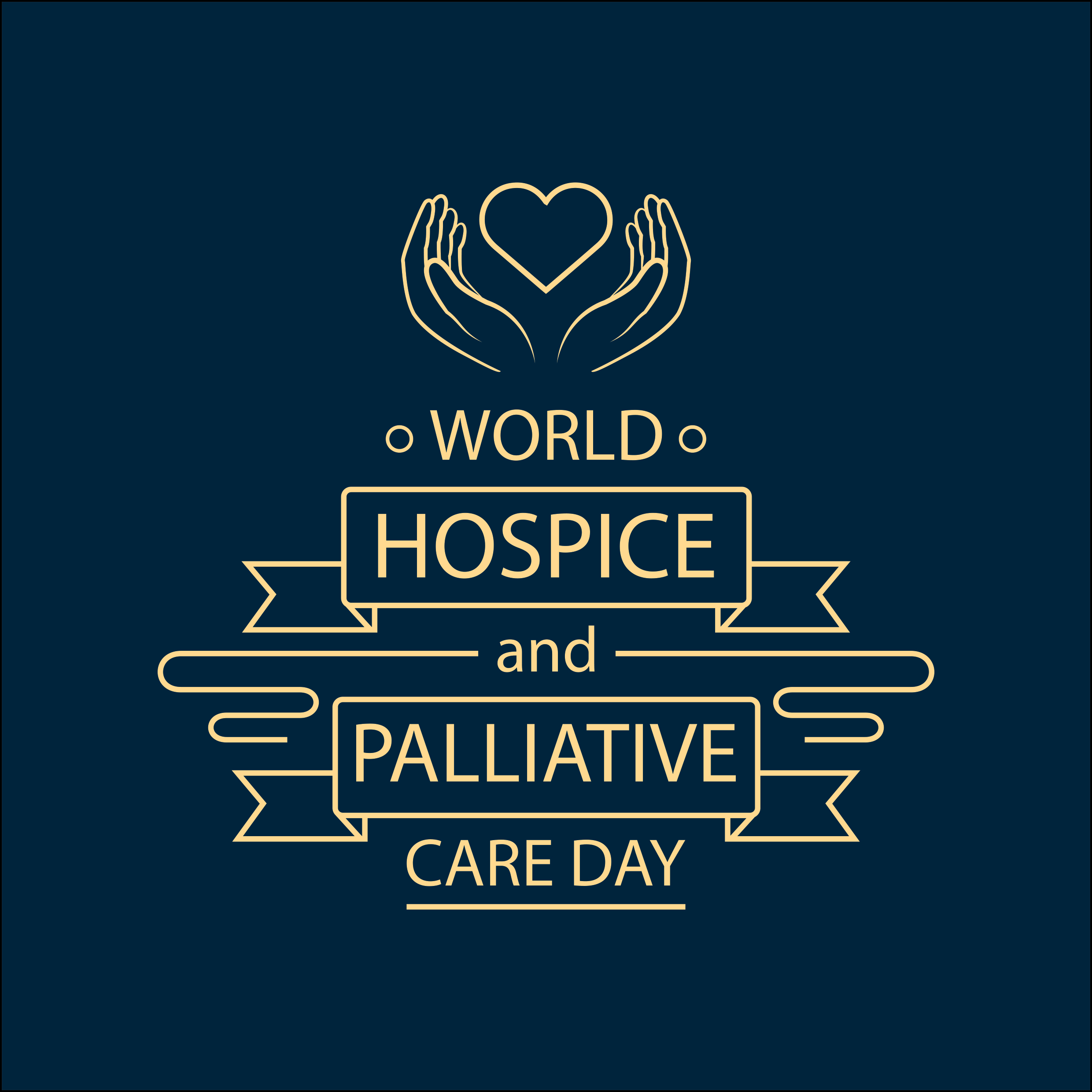 World Hospice and Palliative Care Day Poster 1313794 Vector Art at Vecteezy