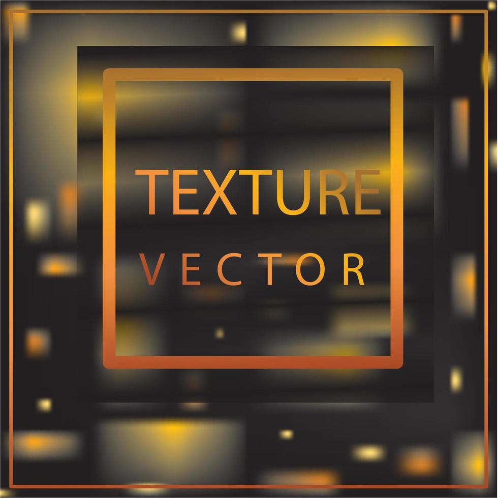 Golden lighting frame and banner vector