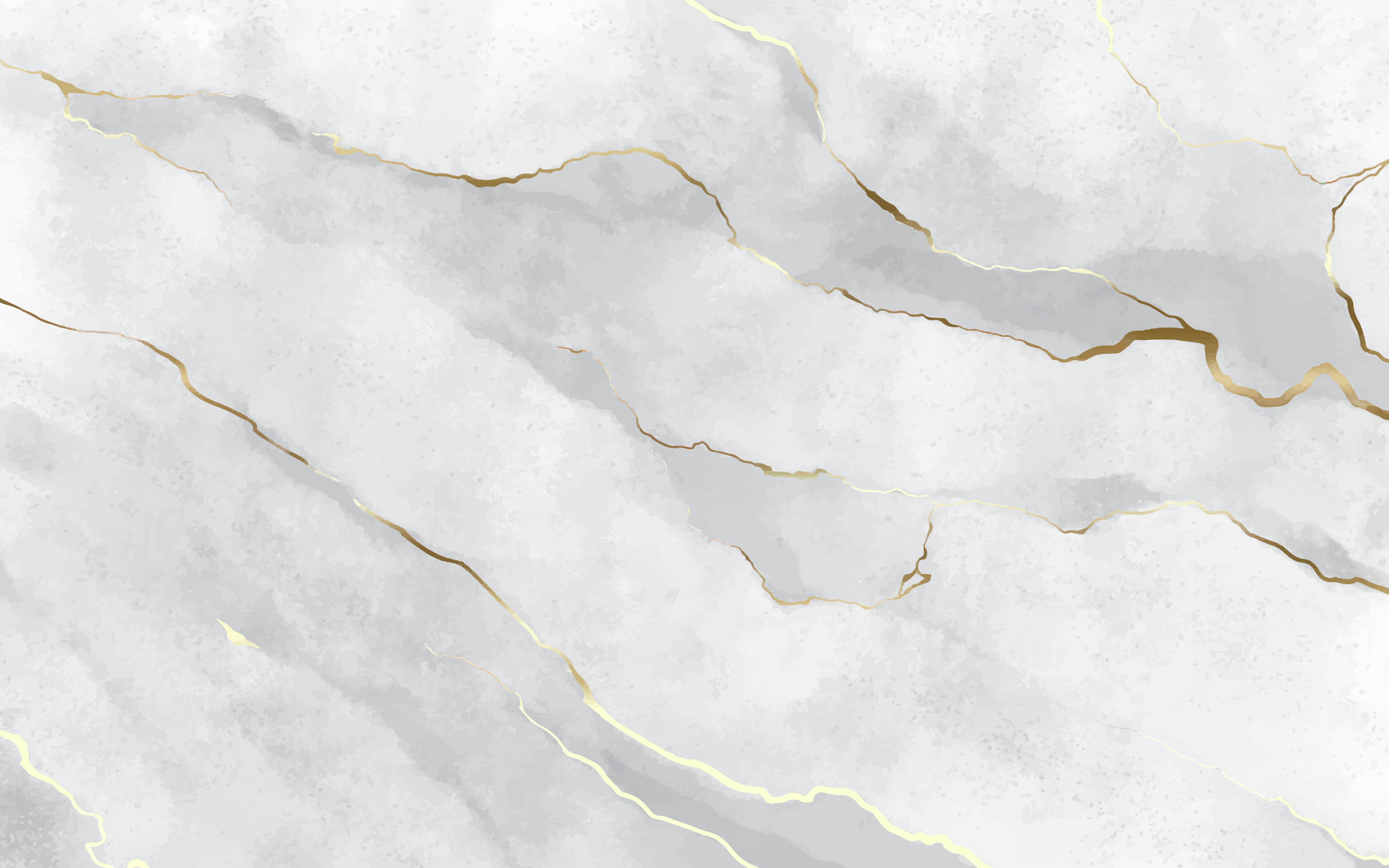 White Stone Marble Texture with Golden Strokes 1313956 Vector Art