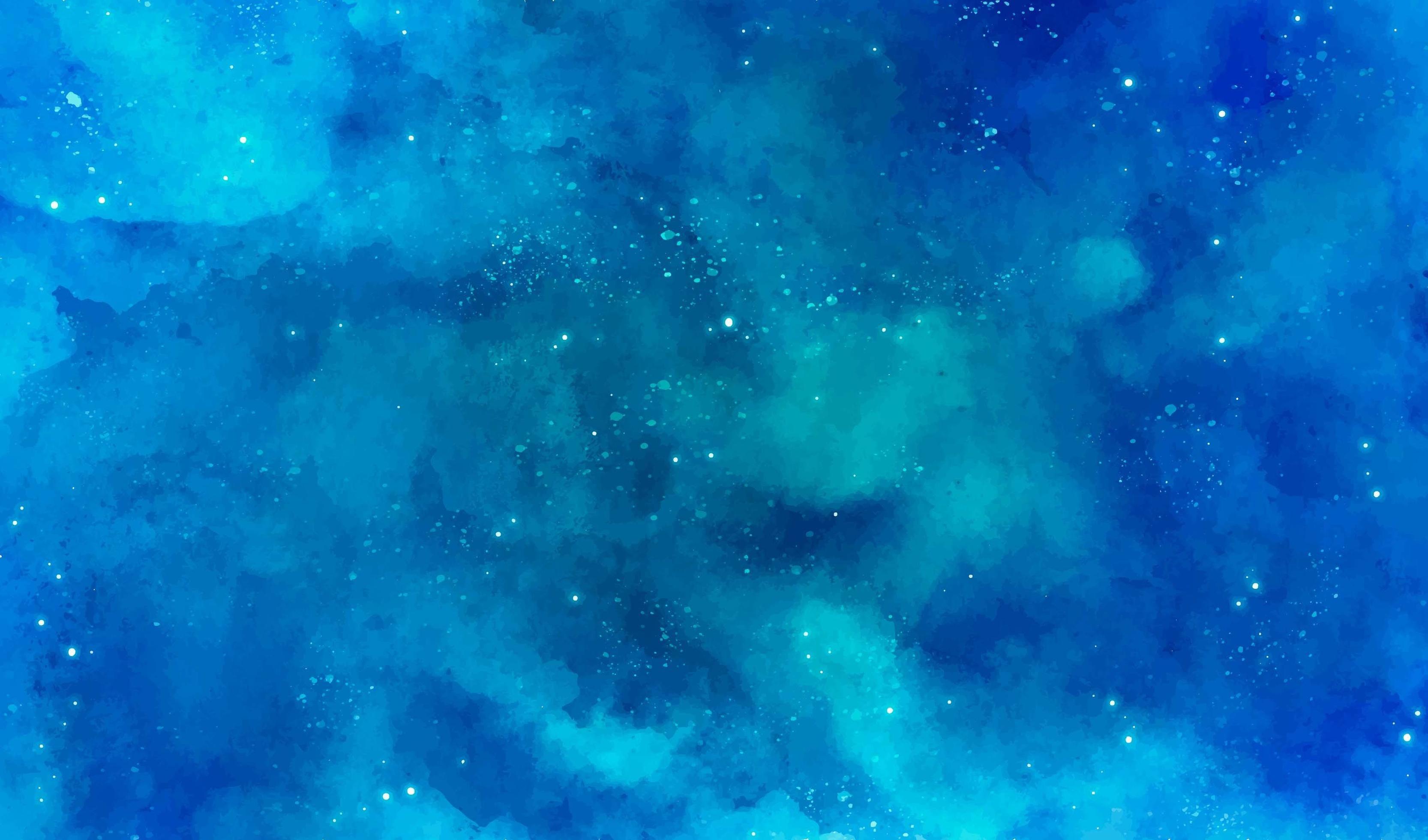 Mistic Blue Galaxy Watercolor Texture Vector Art At Vecteezy
