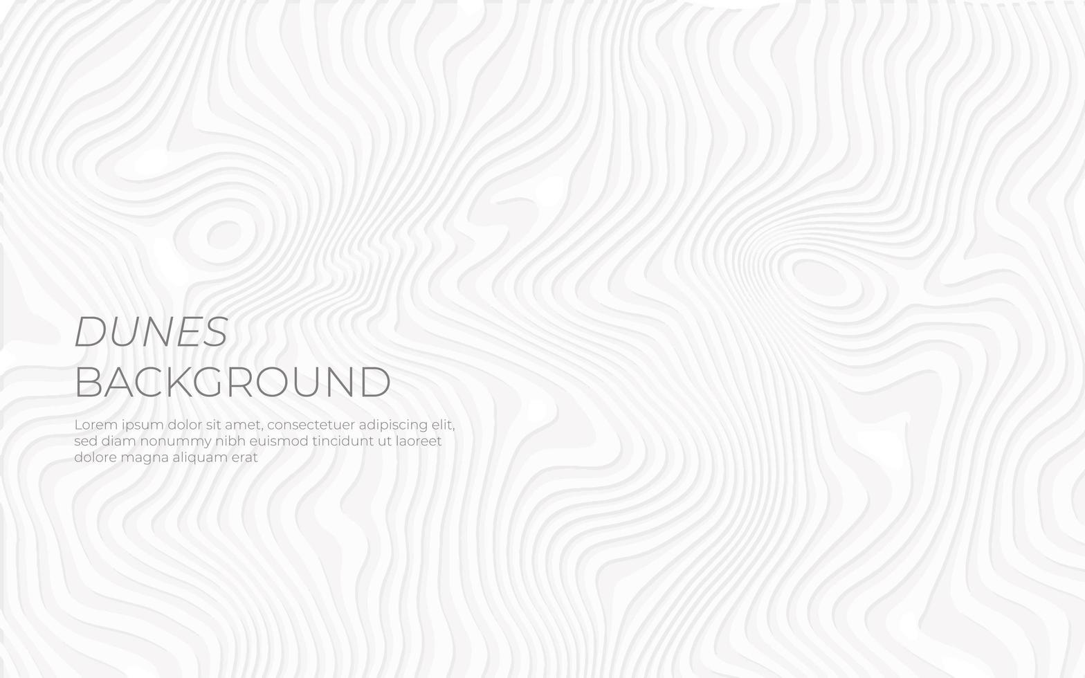 White dunes paper effect design vector