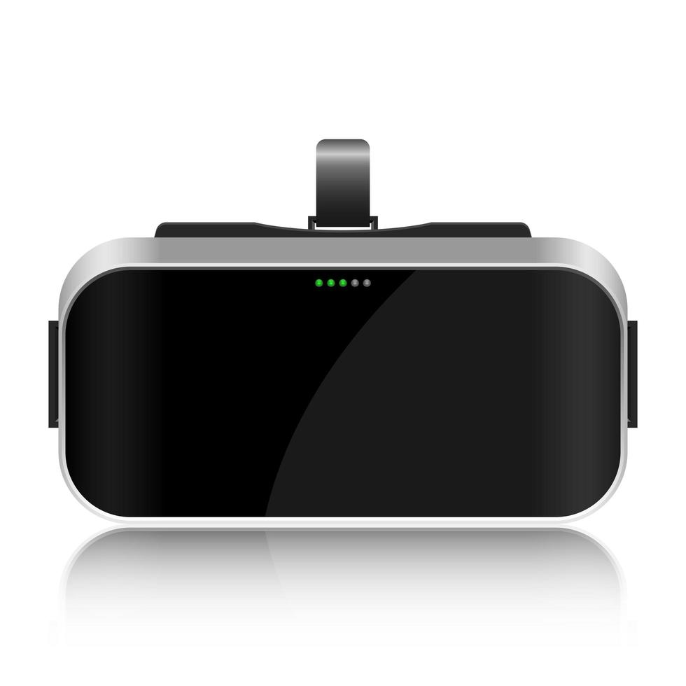 Virtual reality glasses vector