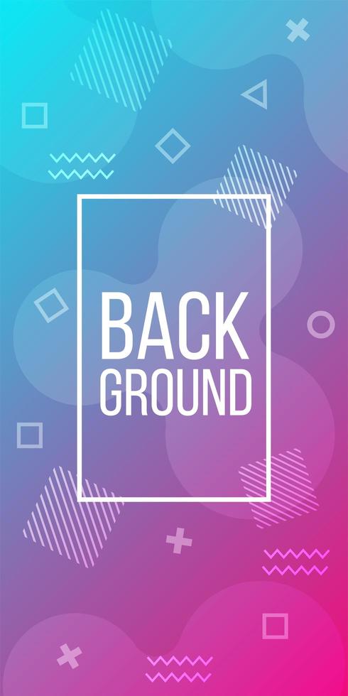 Synamic waves vibrant abstract banner vector