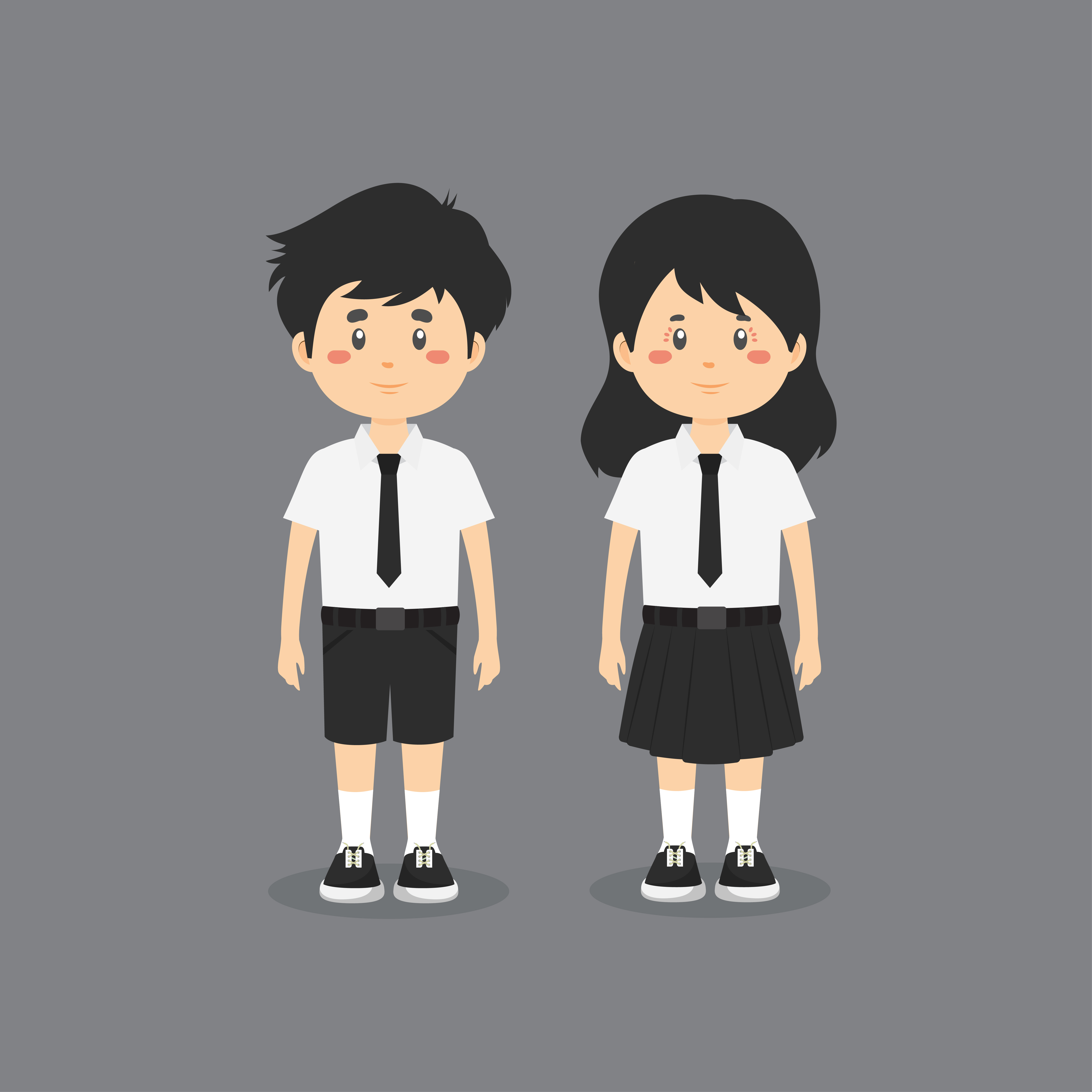 alondra tablero unir Uniforme Escolar Vectores, Iconos, Gráficos y Fondos para Descargar Gratis