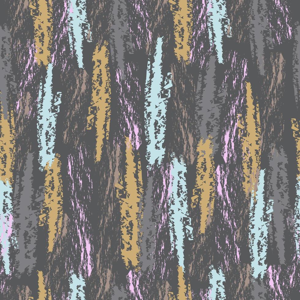 Abstract colorful brush strokes pattern vector