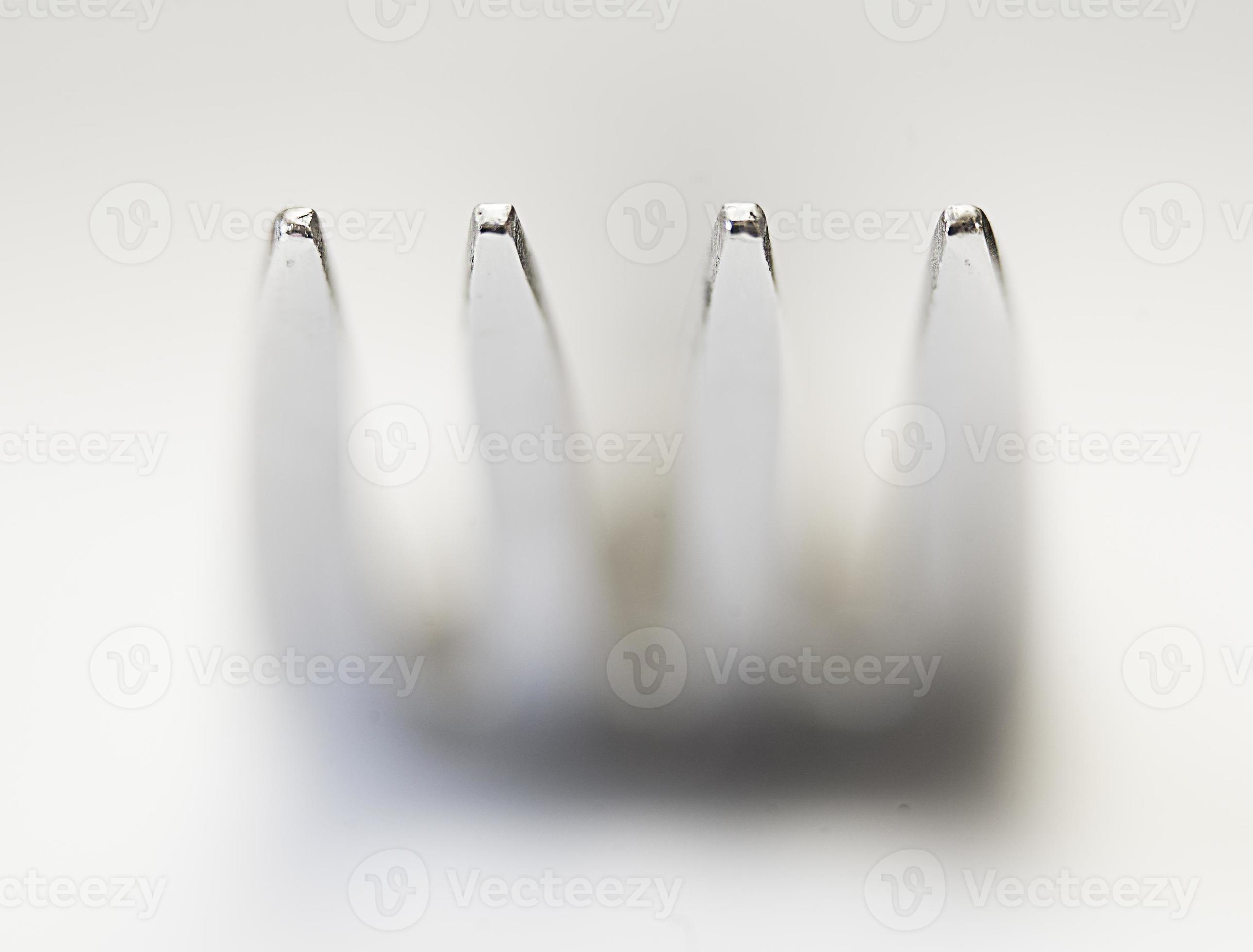sharp spikes of a fork 1320154 Stock Photo at Vecteezy