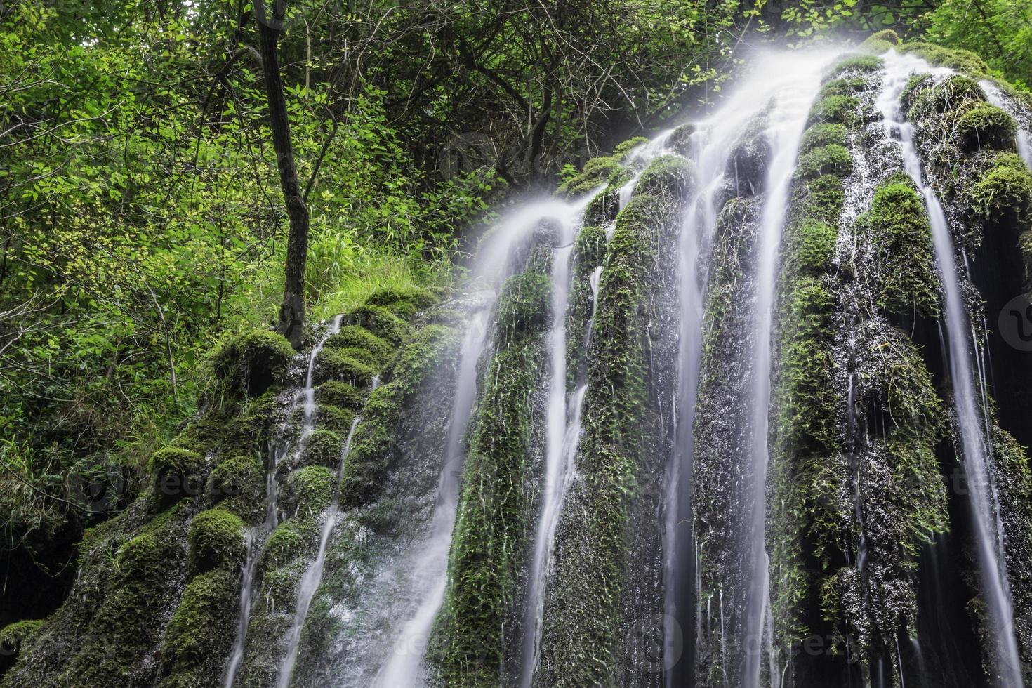 Beautiful Waterfall in Northern Italy photo