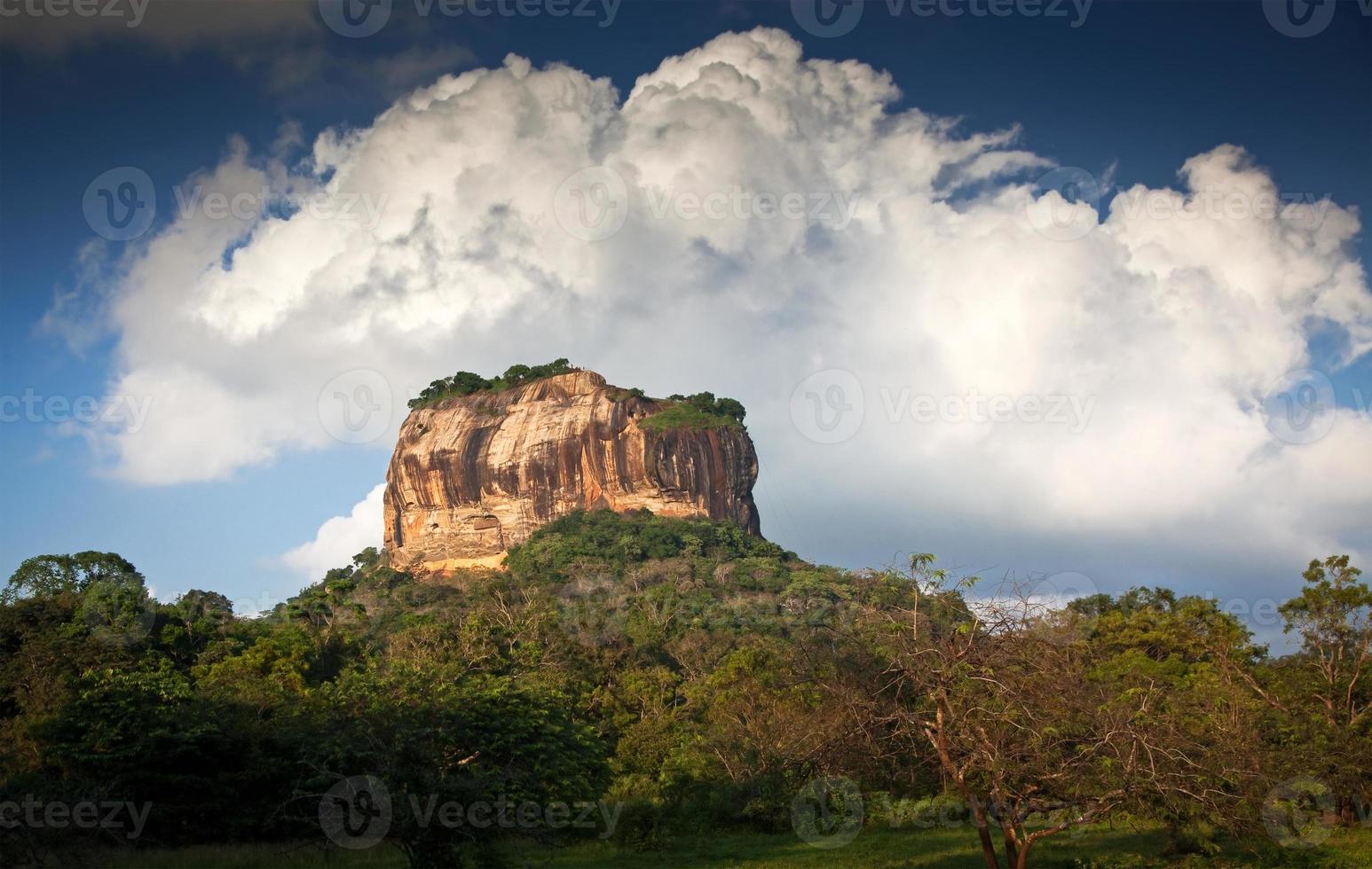 Sigiriya Lion Rock Fortress In Sri Lanka Stock Photo