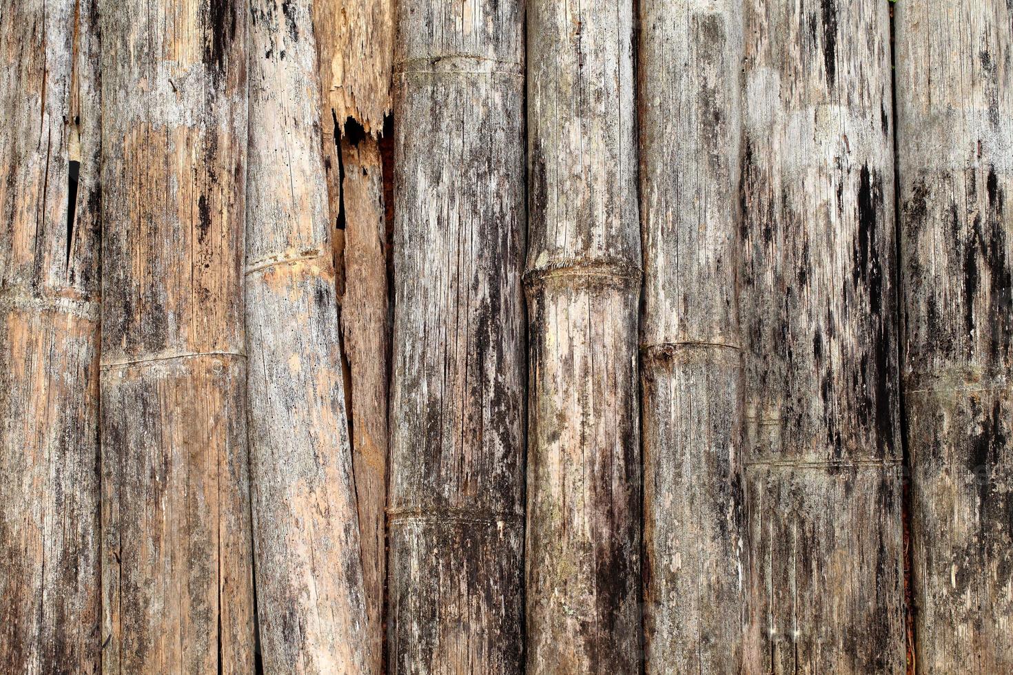 Old Bamboo Texture Stock Photo