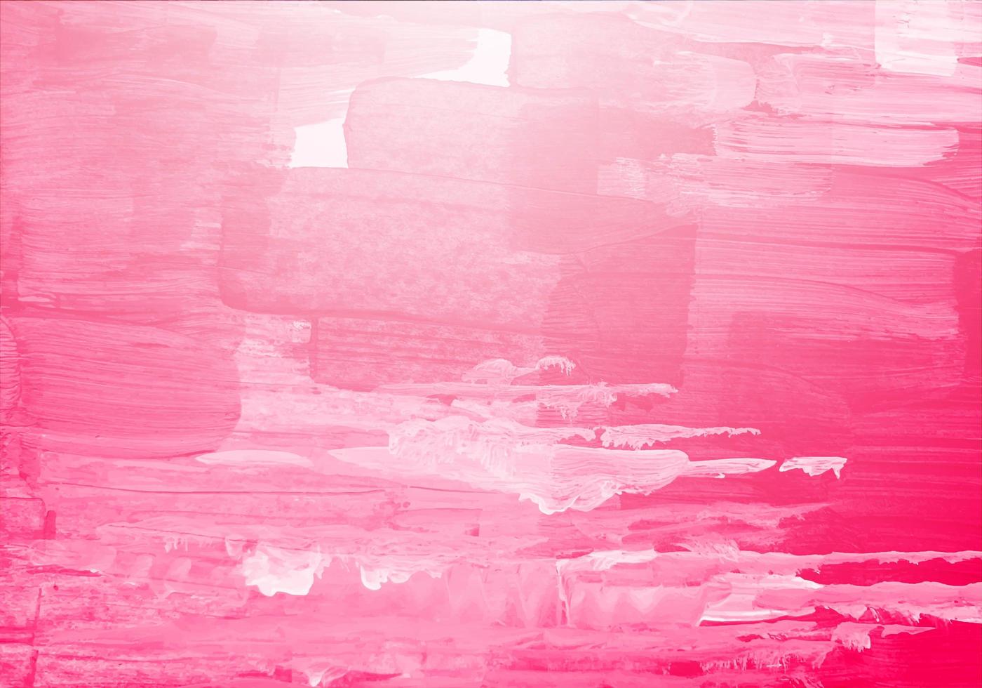 textura de trazo de pincel horizontal acuarela rosa vector