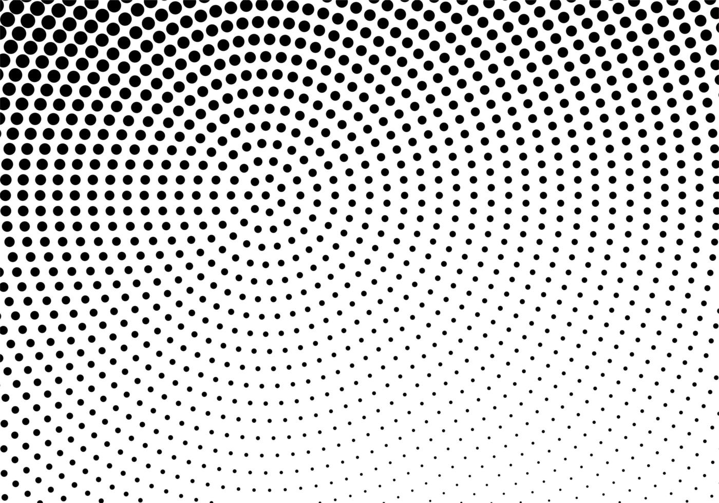 Abstract circular dotted texture vector