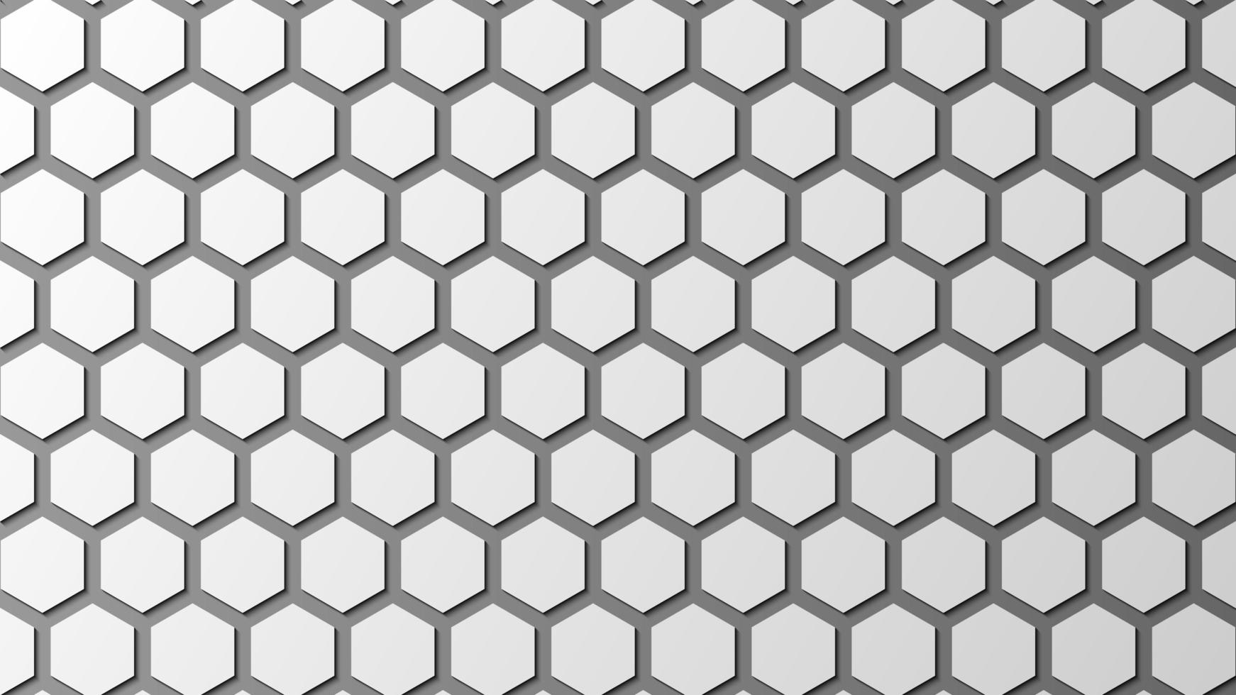 Abstract hexagon background texture vector