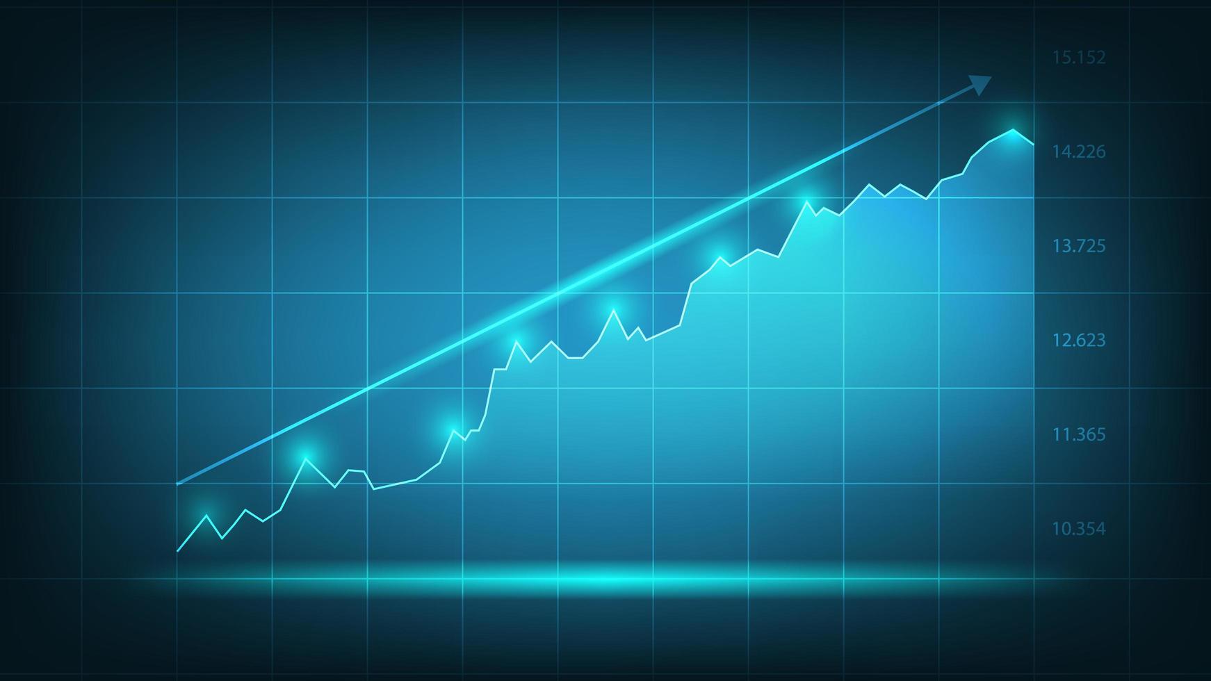 Stock Market Graph Trading Chart For Business And Finance 1330263