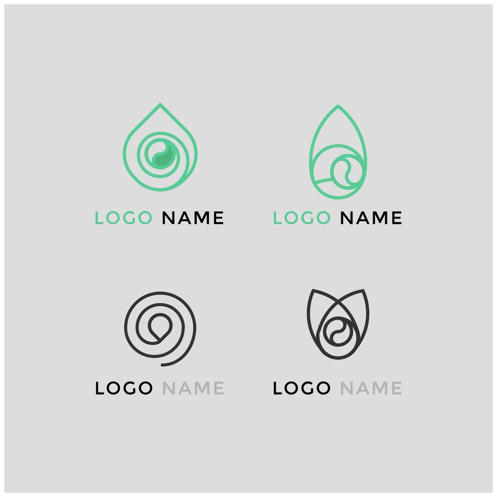 plantillas de logotipos para empresas cafeteras vector