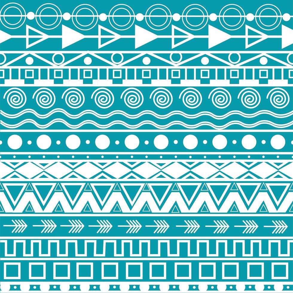 Bohemian hippie pattern vector