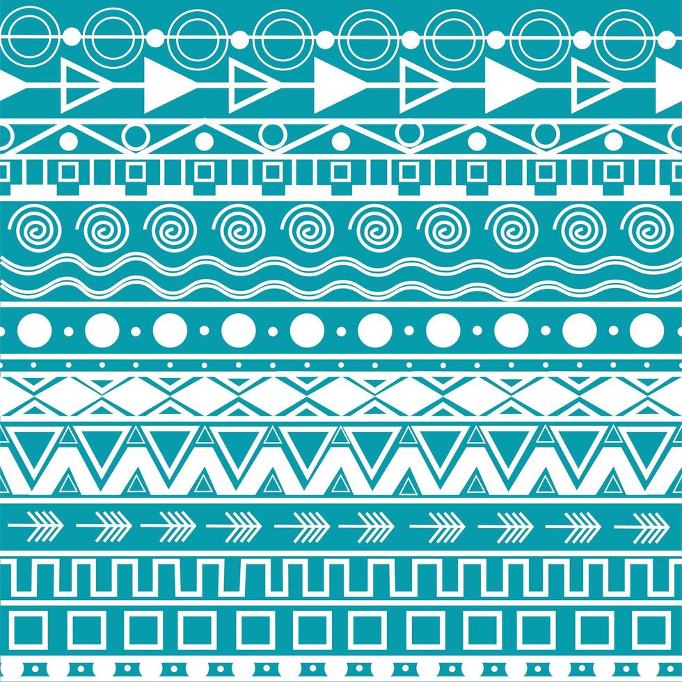 Bohemian hippie pattern vector