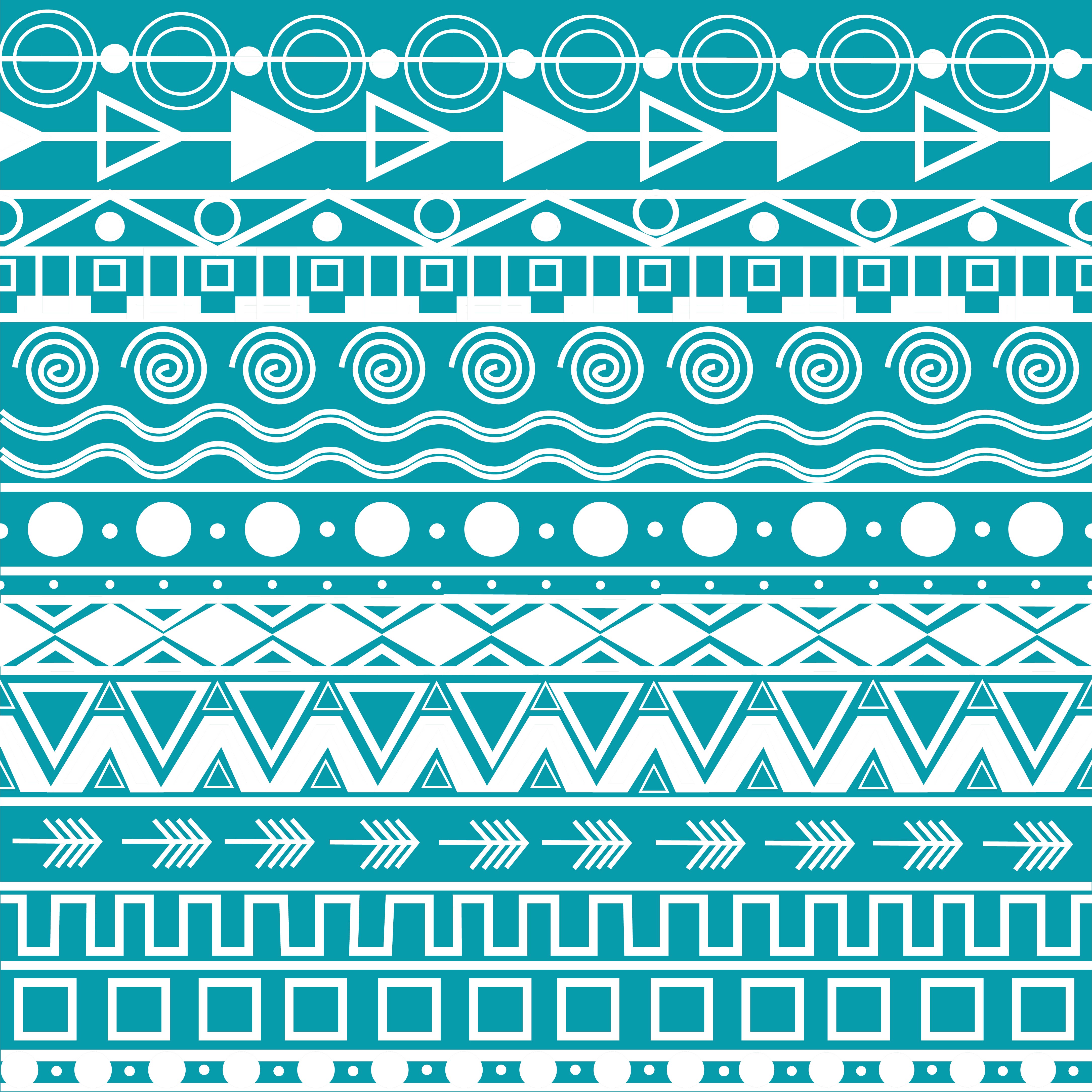 Bohemian hippie pattern 1330781 Vector Art at Vecteezy