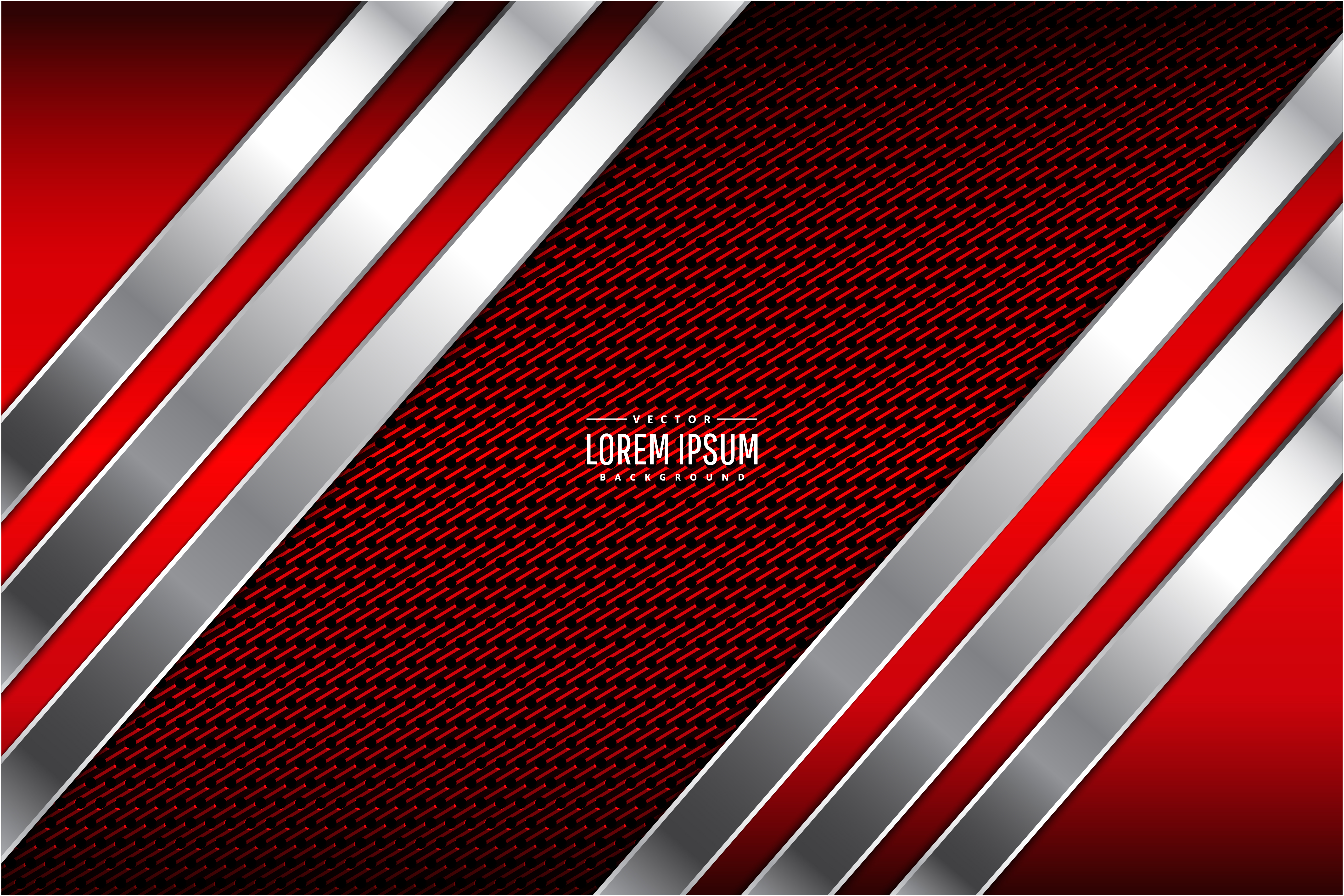 red and silver background