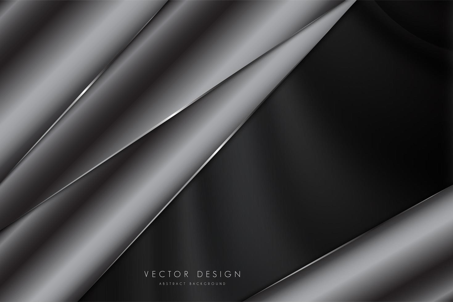 Elegant dark gray background vector