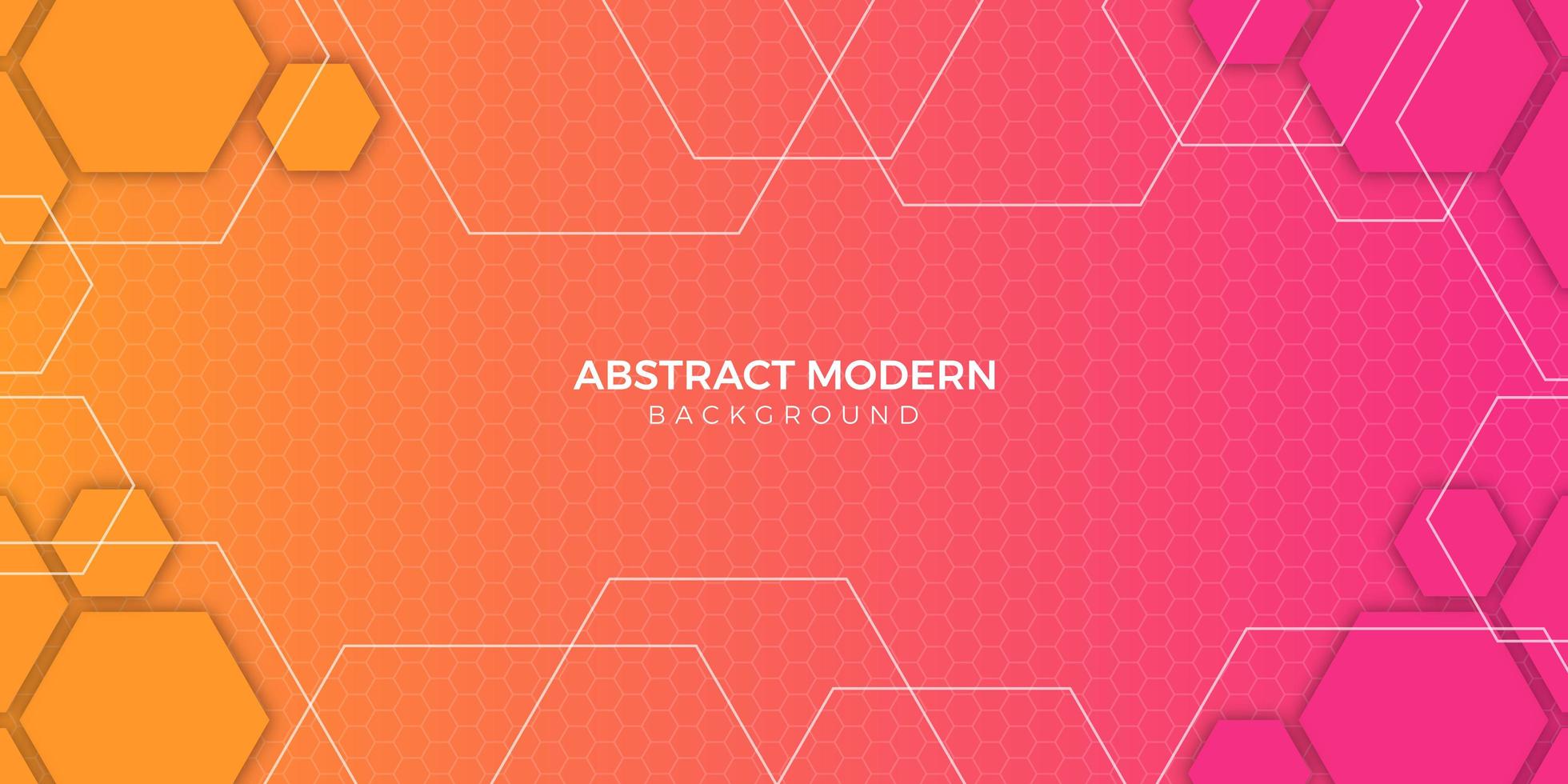 Colorful abstract geometric background gradient design vector