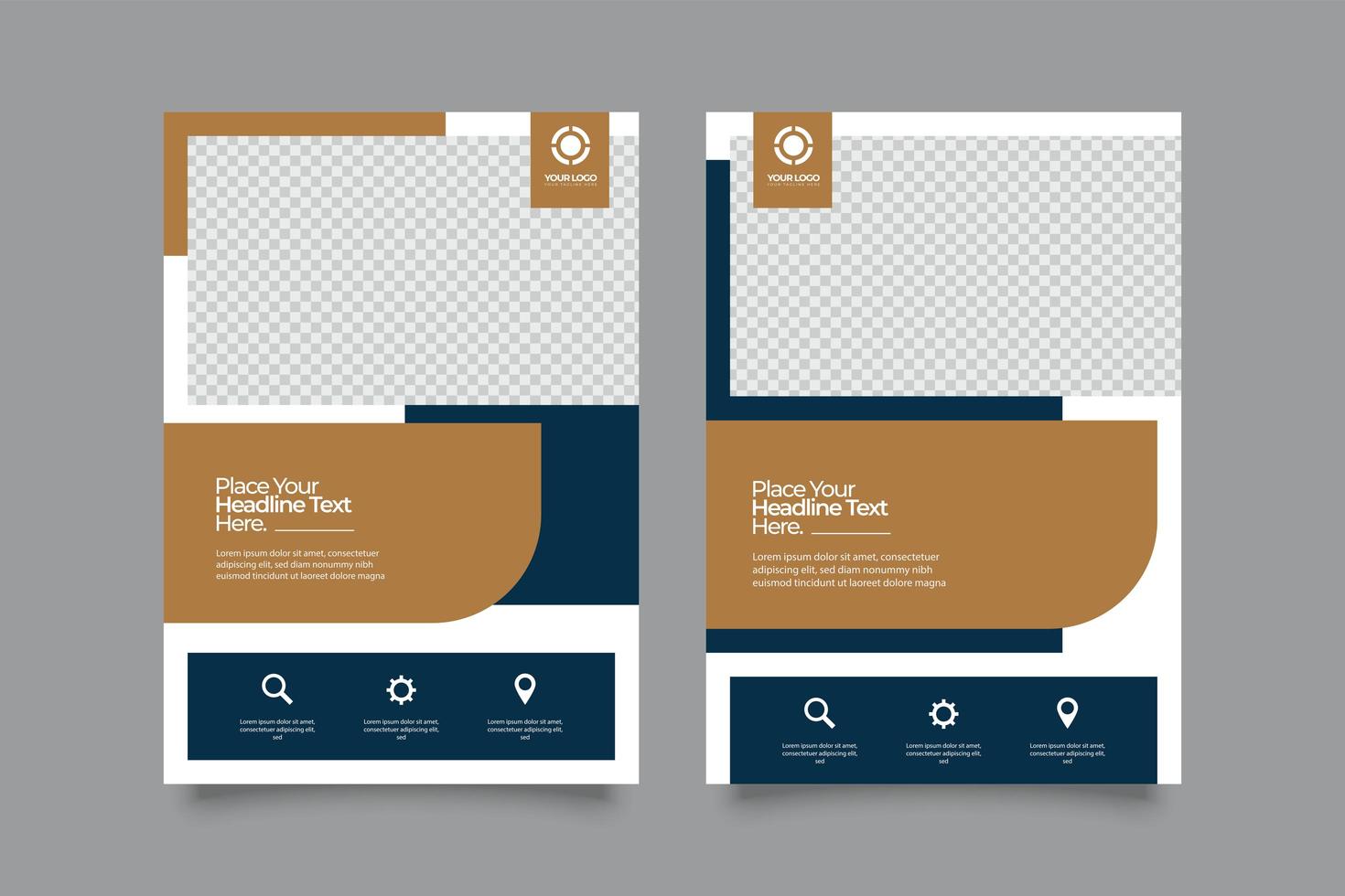 Modern Corporate Business Flyer vector