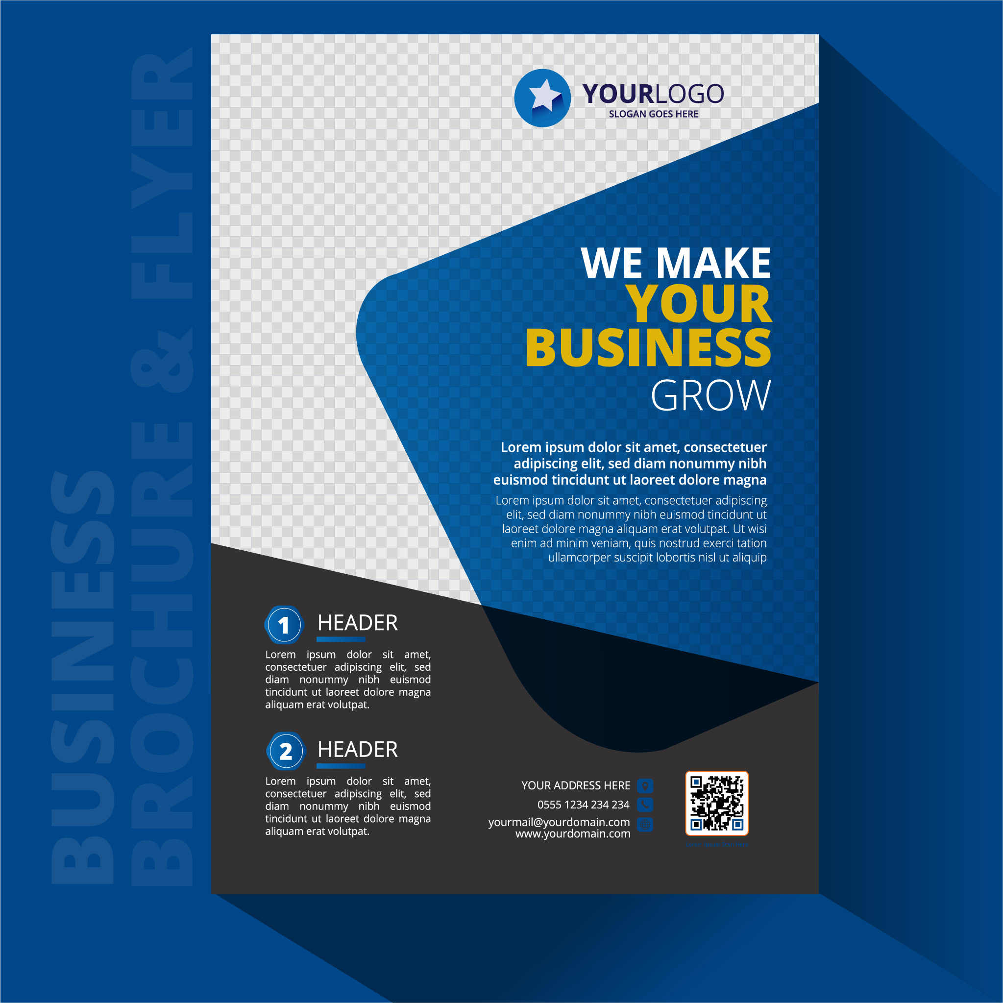 Business Brochure Flyer Design Download Free Vectors Clipart Graphics Vector Art