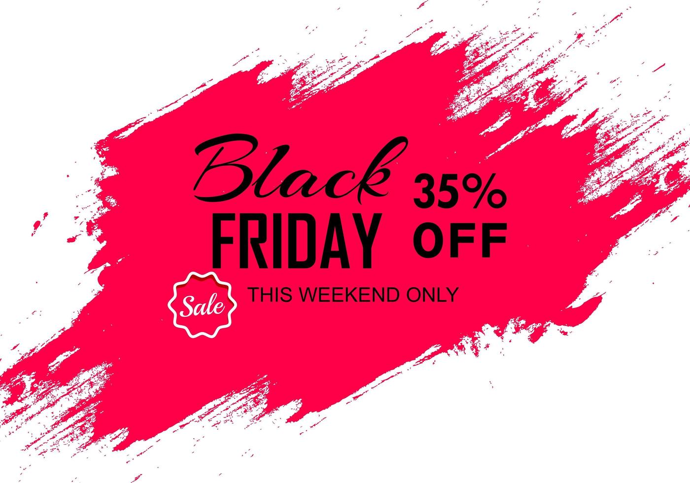 Black Friday Exclusive Sale Poster Banner Background vector