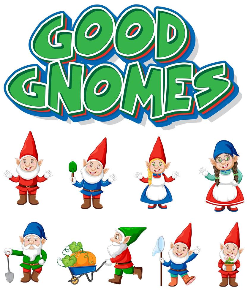 Gnome character set vector