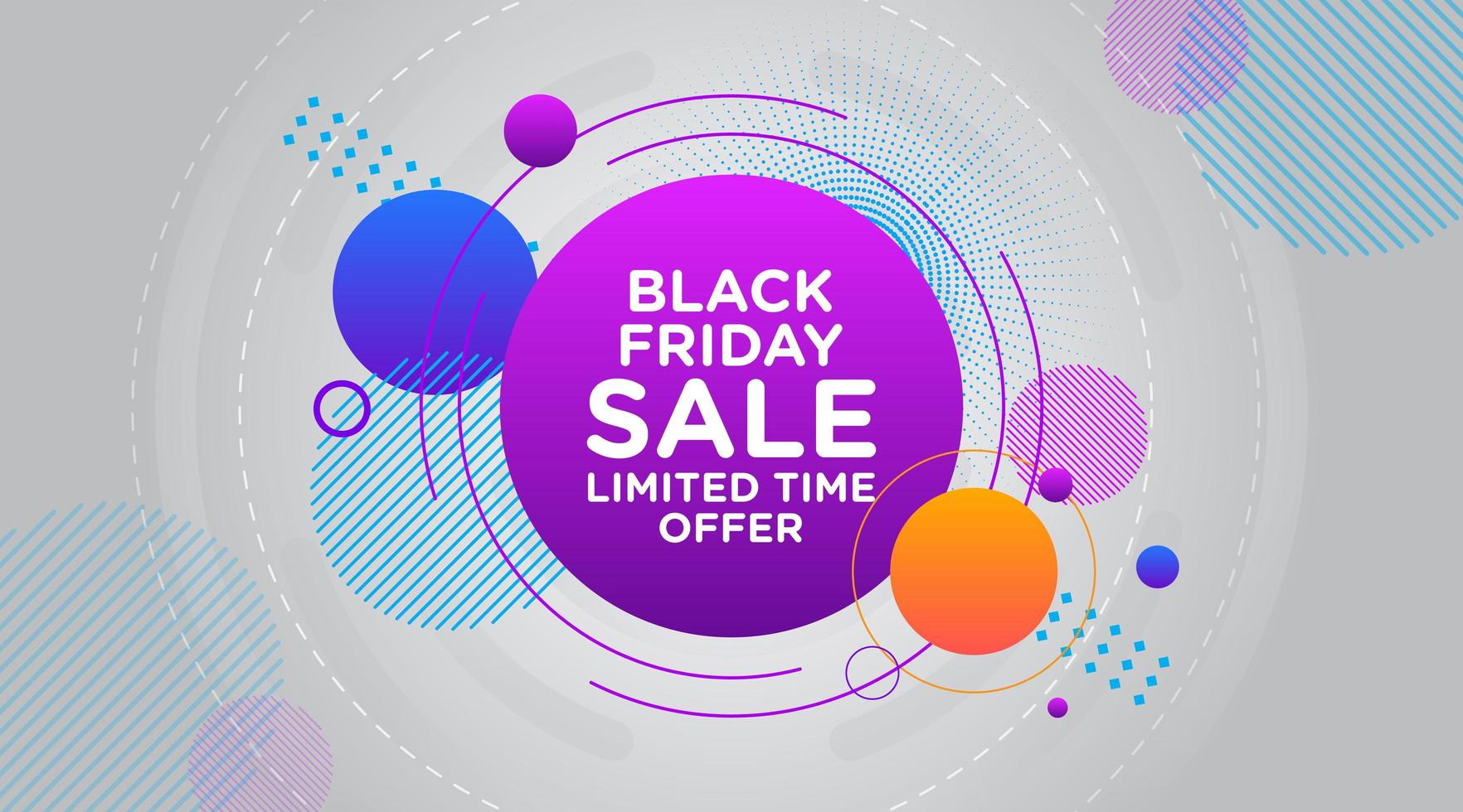 Black Friday Sale Banner Design  vector