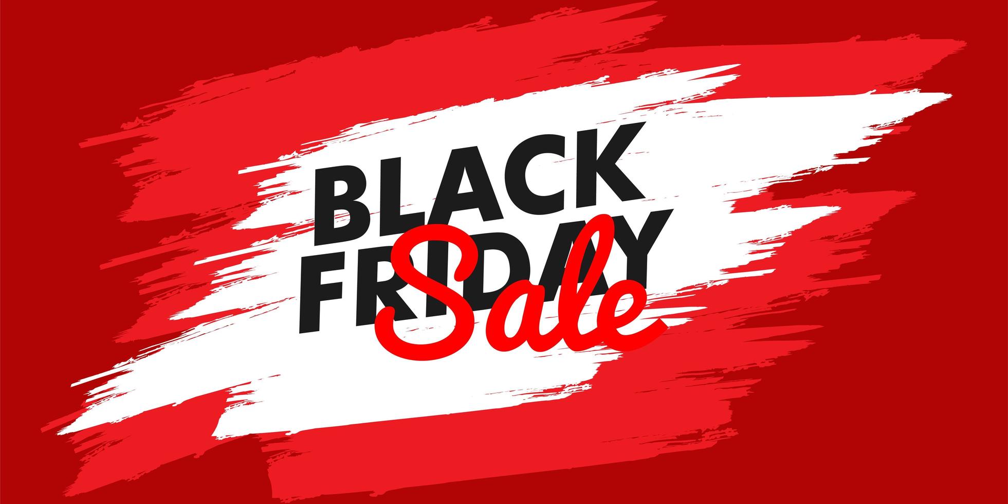 Black Friday Sale Banner Design Template  vector