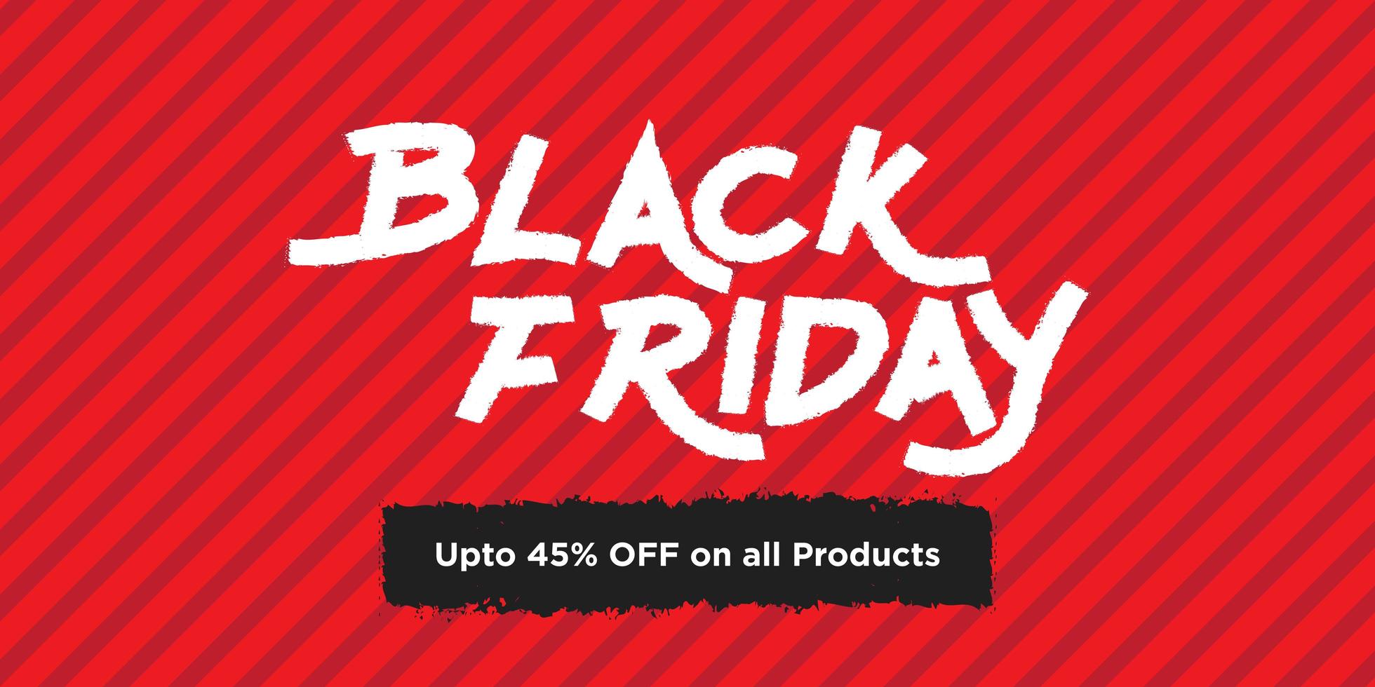 Black Friday Sale Banner  vector