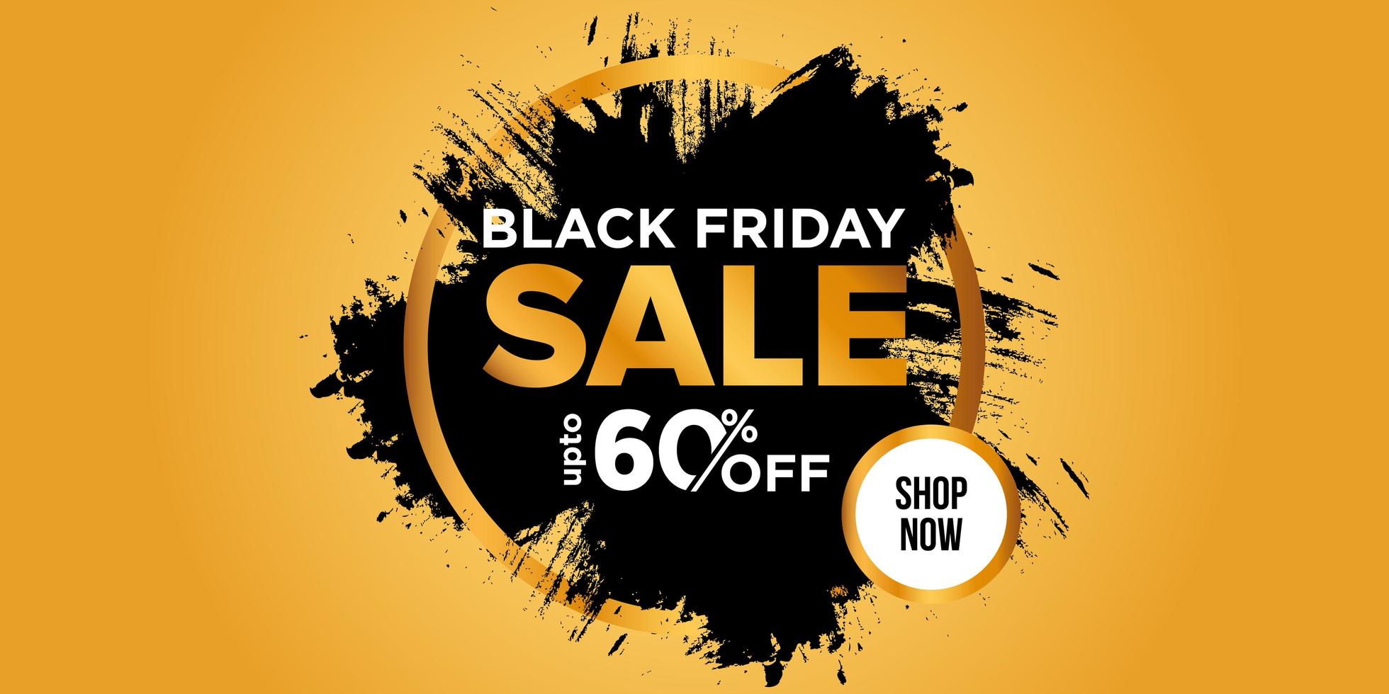 Black Friday Sale Banner  vector