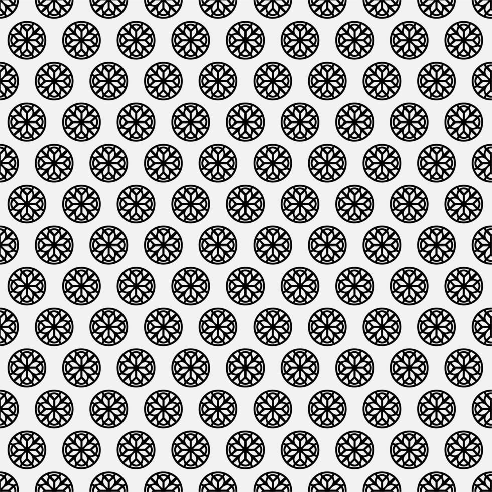 Mandala seamless pattern background vector