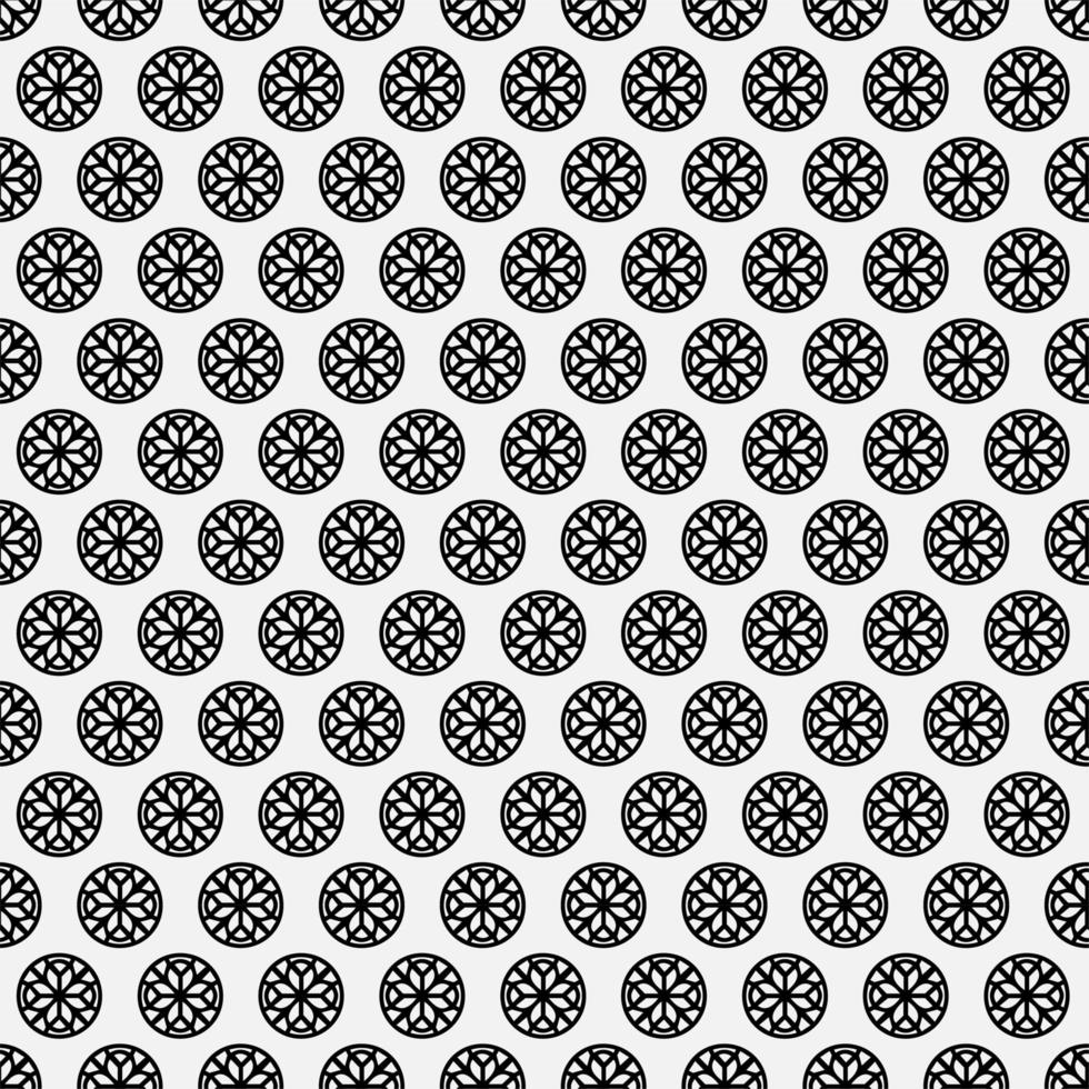 Mandala seamless pattern background vector