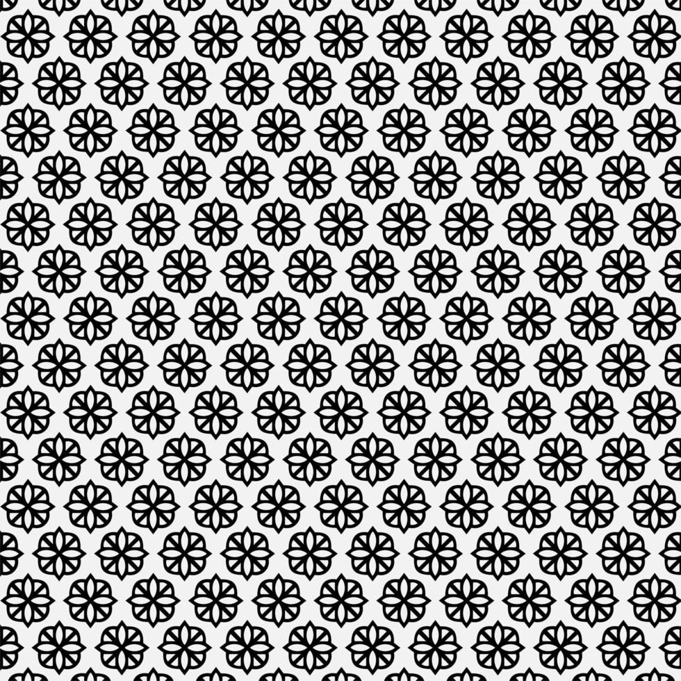Abstract floral ornament pattern background  vector
