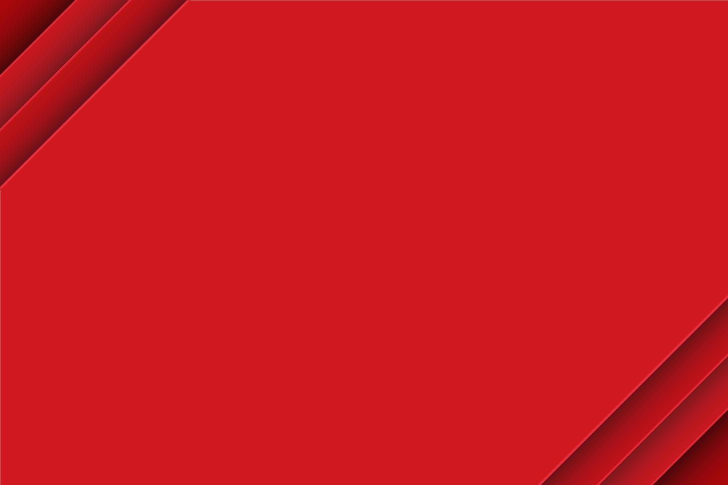 Realistic red gradient abstract background. vector