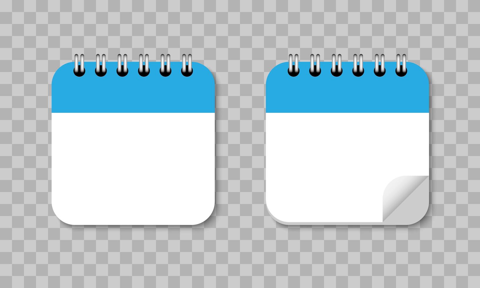 Calendar reminder flat design icon vector