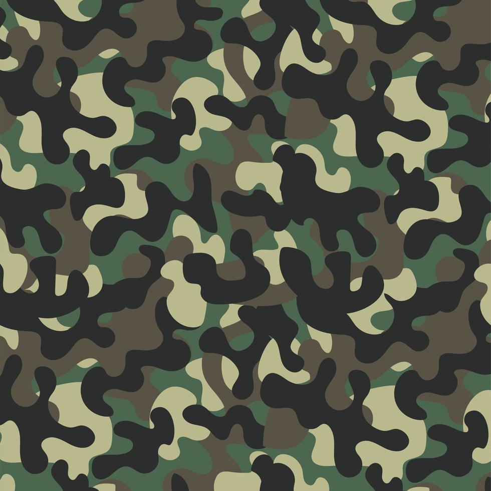 Camouflage pattern background vector