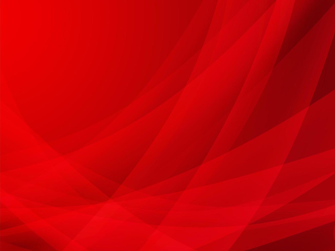 fondo abstracto rojo curva vector