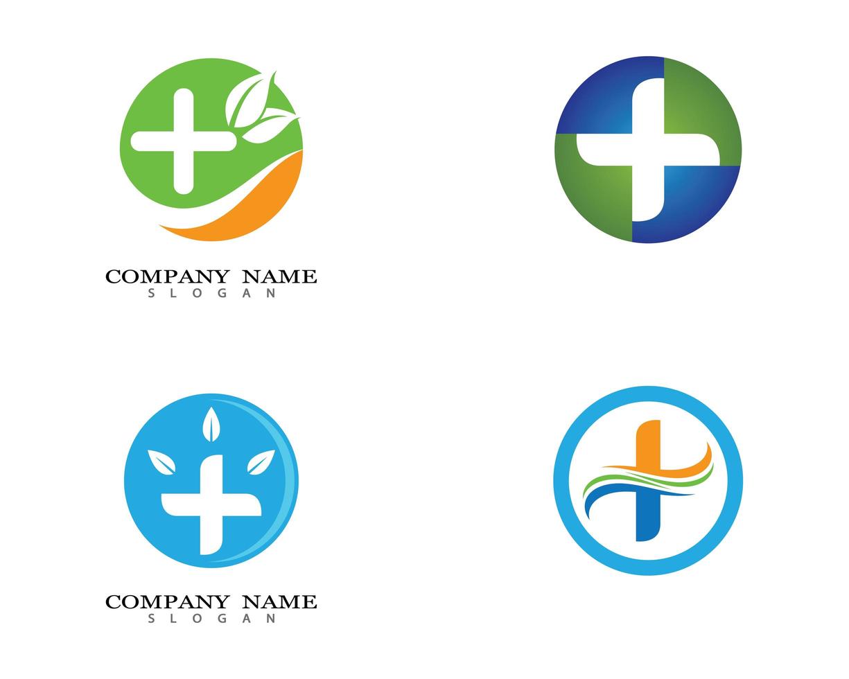 Medical logo images vector