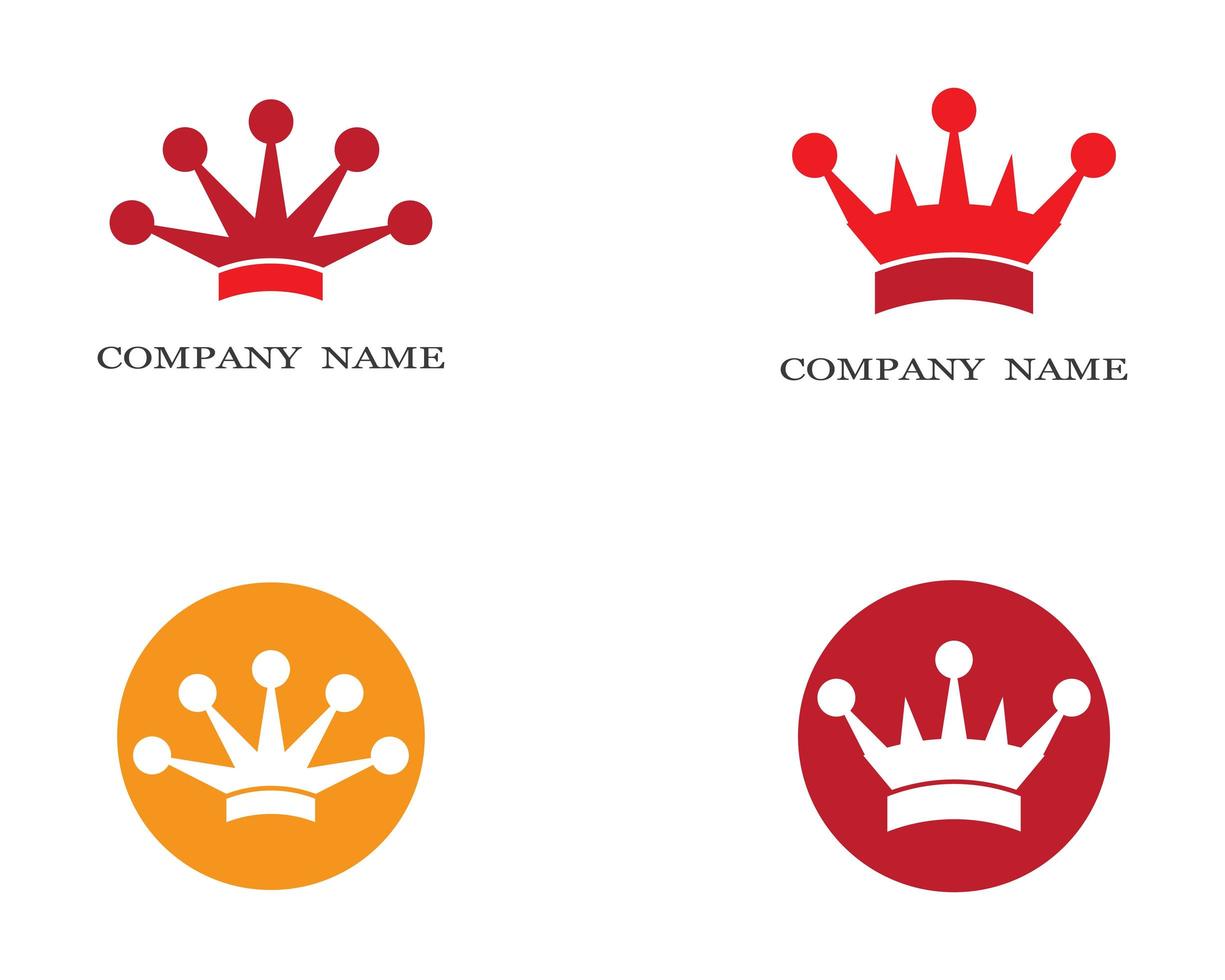 Crown logo images vector