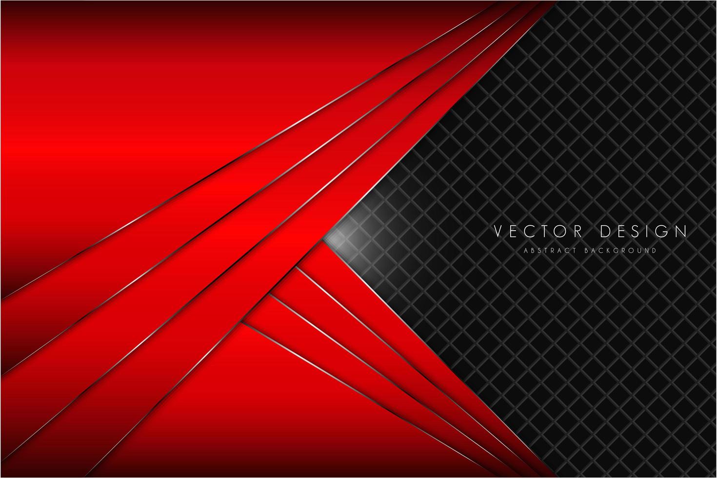 fondo rojo metalico vector