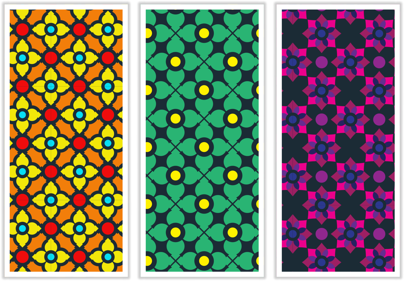 Colorful Ornate Fabric Design Set 1340010 Vector Art at Vecteezy Colorful Ornate Fabric Design Set 1340010 Vector Art at Vecteezy