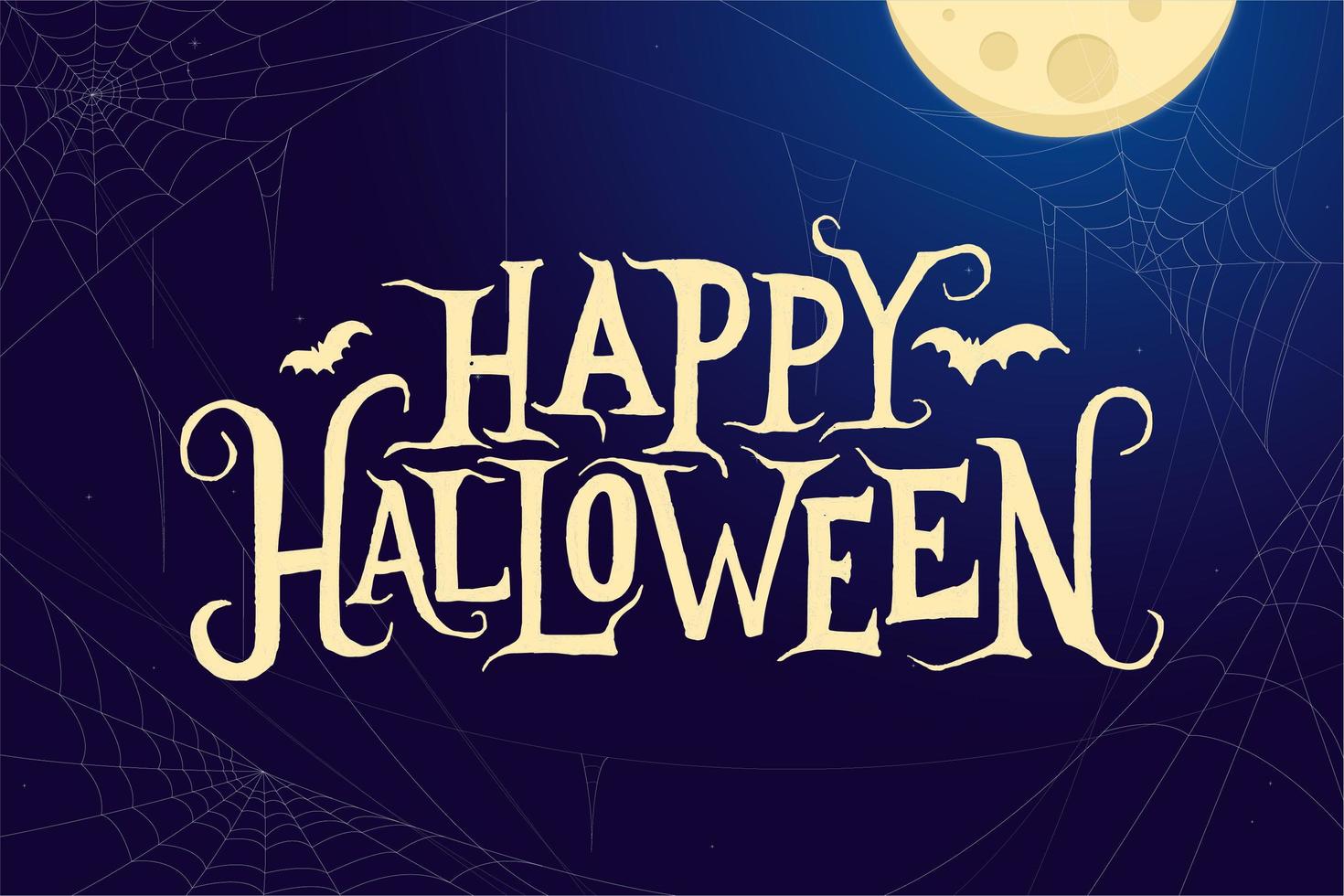 Happy Halloween Background vector