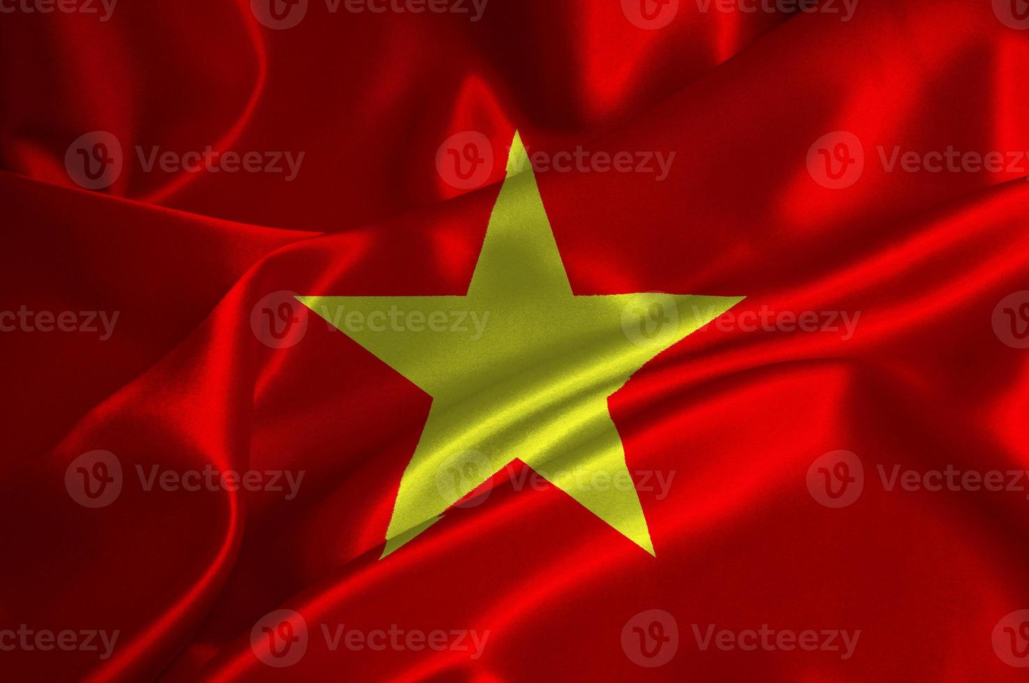 bandera de vietnam foto