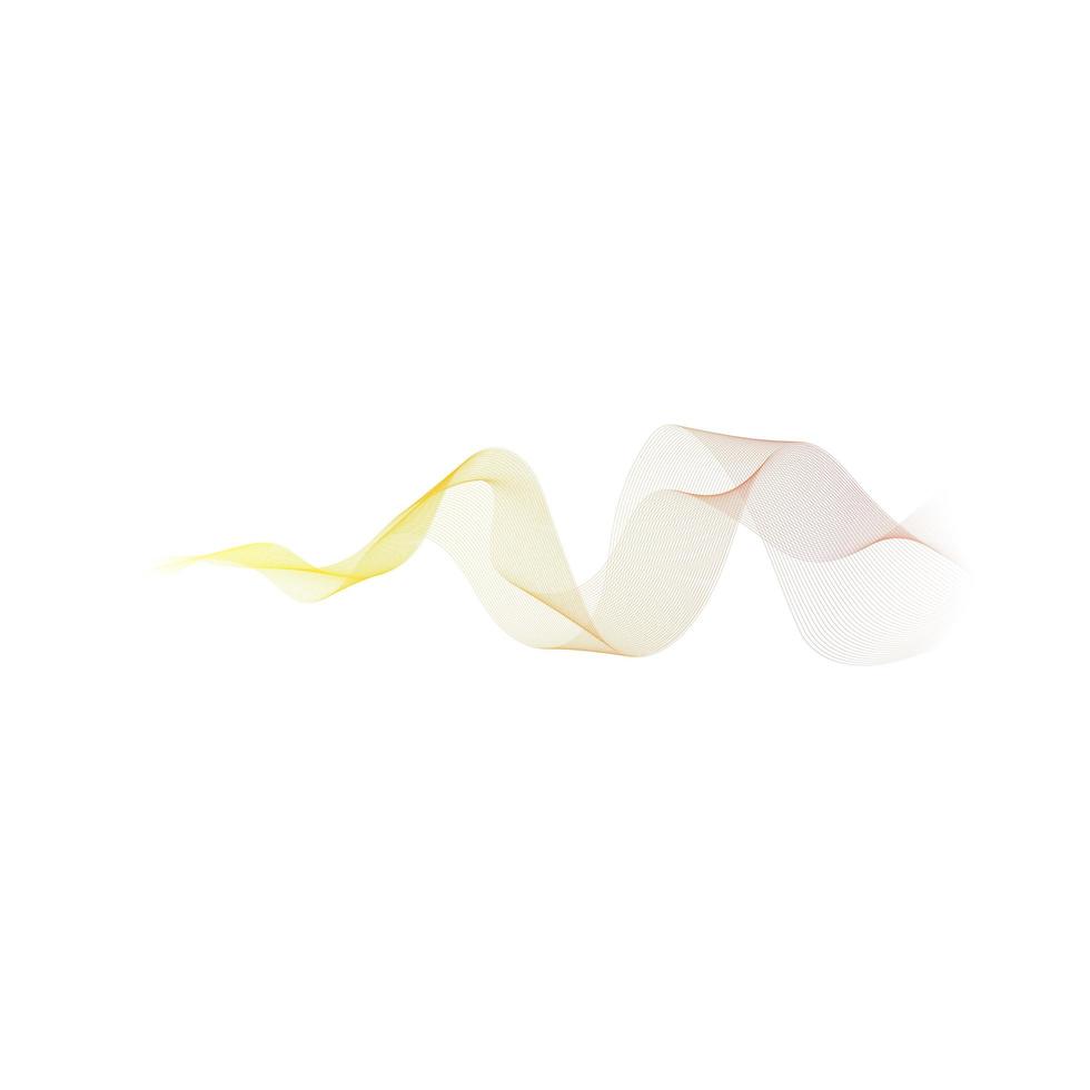 Wave line image vector