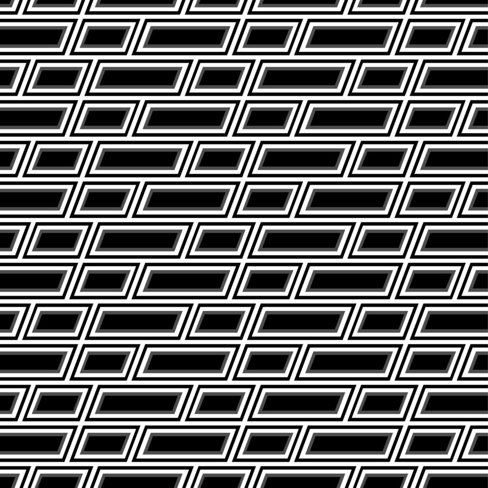 Black and white rectangle pattern  vector