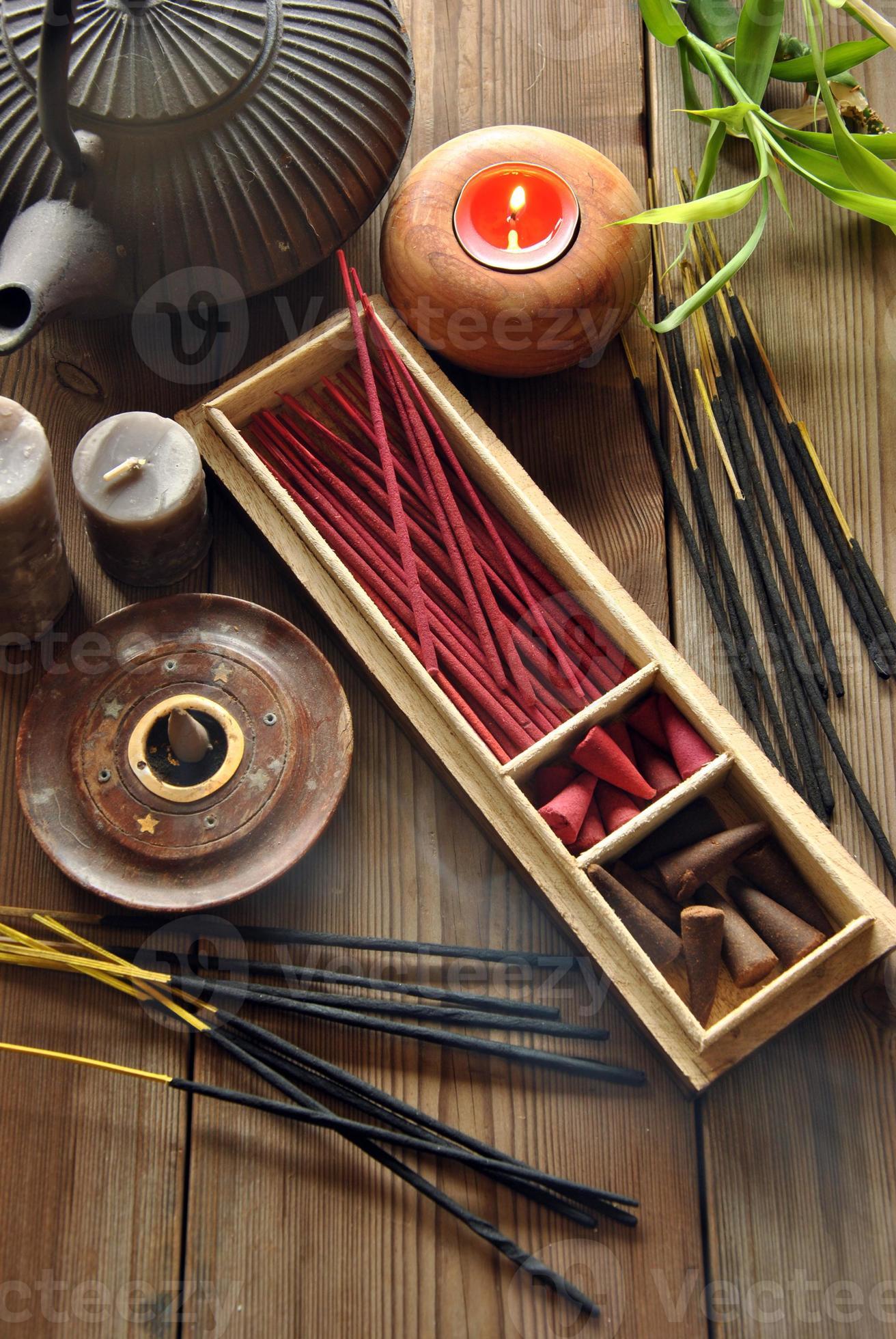 VARIOUS TYPES OF INCENSE 1350952 Stock Photo at Vecteezy