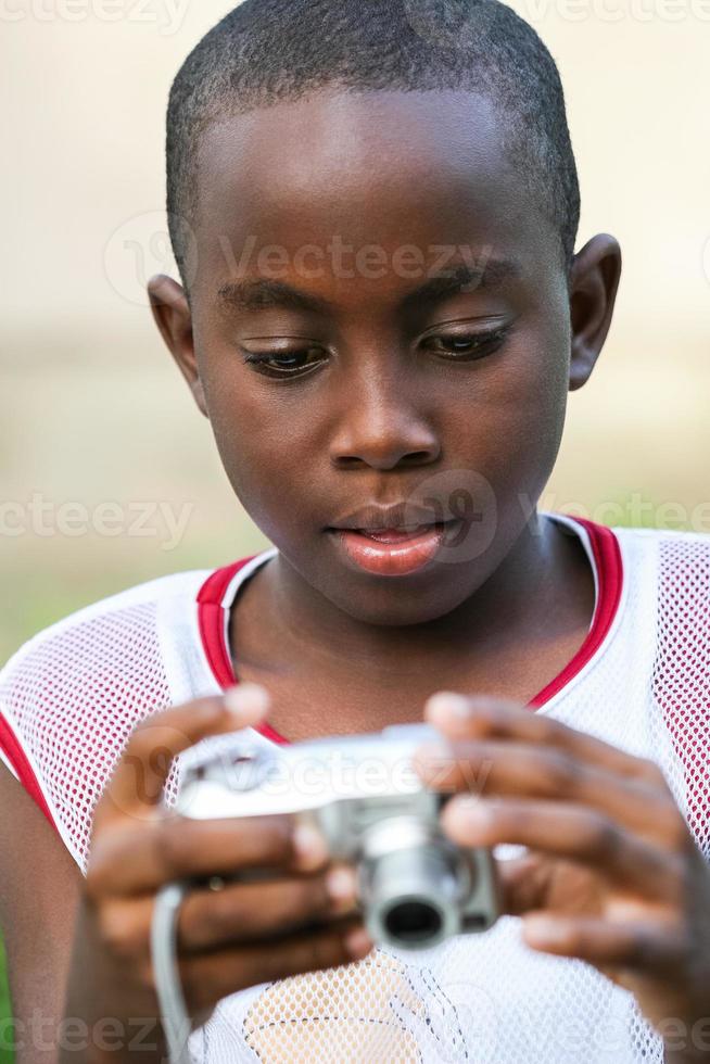point and shoot portrait of a boy 1351473 Stock Photo at Vecteezy